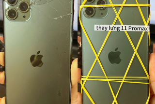 Thay Lưng iPhone 11 Pro Max Cần Thơ - Lấy Liền, Đẹp Như Zin, Báo Giá Minh Bạch