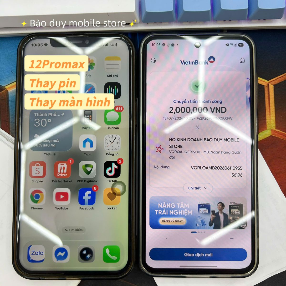 Thay kính lưng iPhone 11 Pro Max