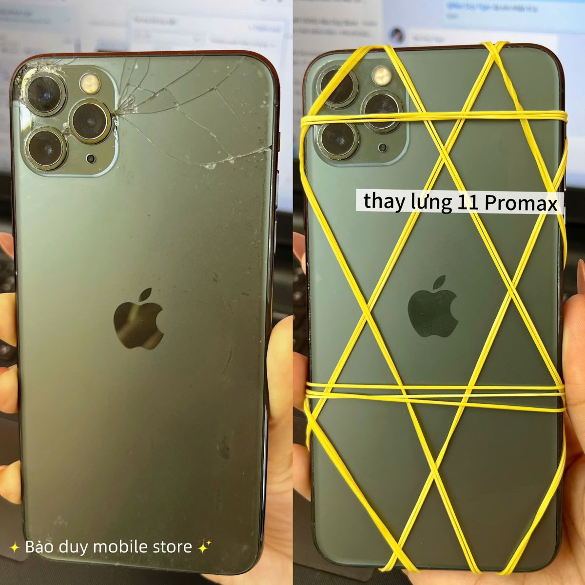 Thay lưng iPhone 11 Pro Max Cần Thơ