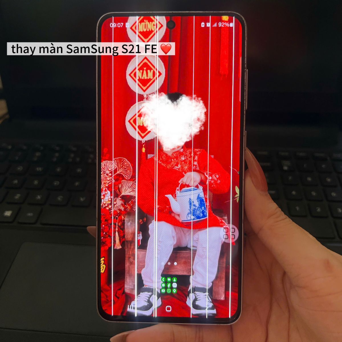Thay màn hình Samsung S21 FE Cần Thơ