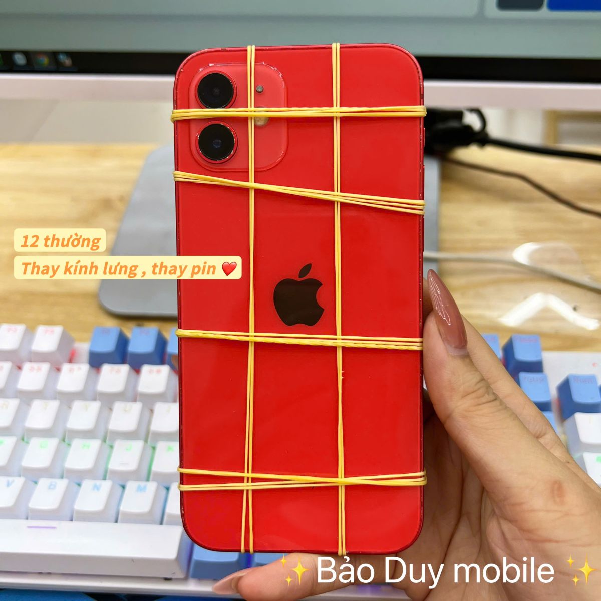 Kiểm tra màn hình Redmi Note 12 trước khi thay tại Cần Thơ