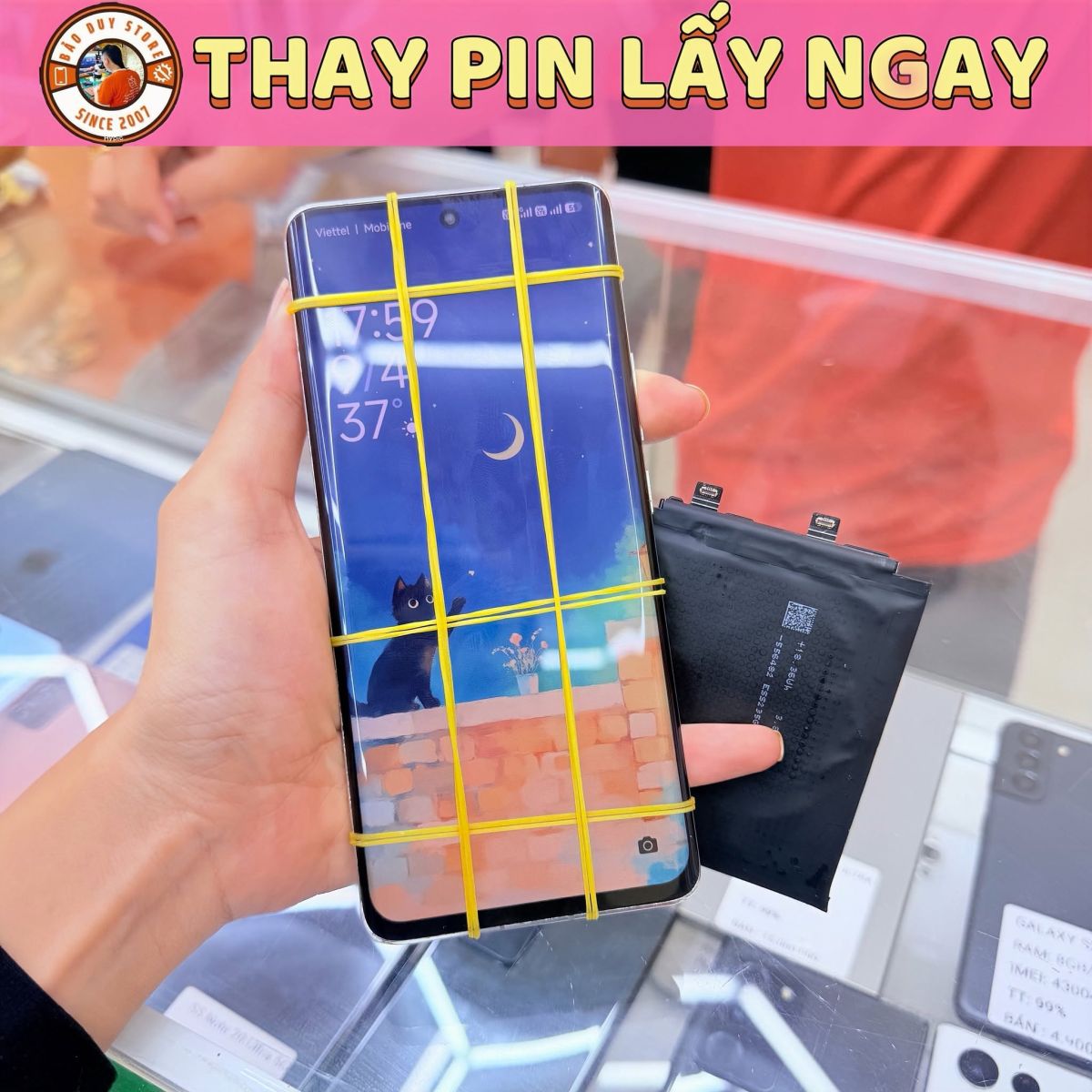 thay pin OPPO A58 Cần Thơ