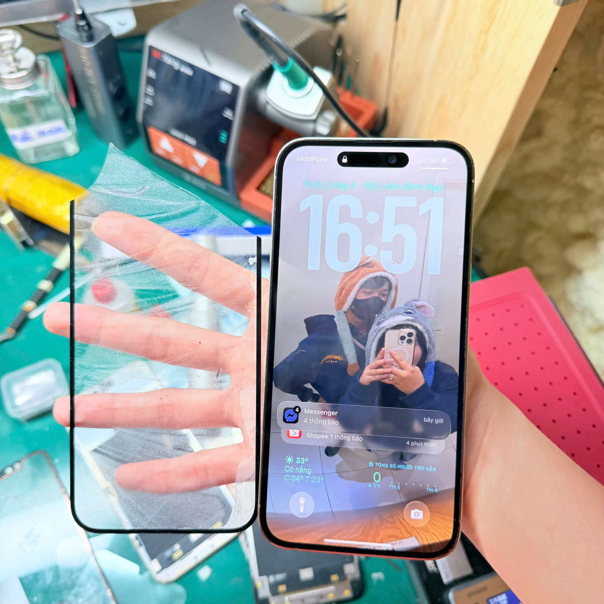 thay màn hình iphone cần thơ chuyên nghiệp