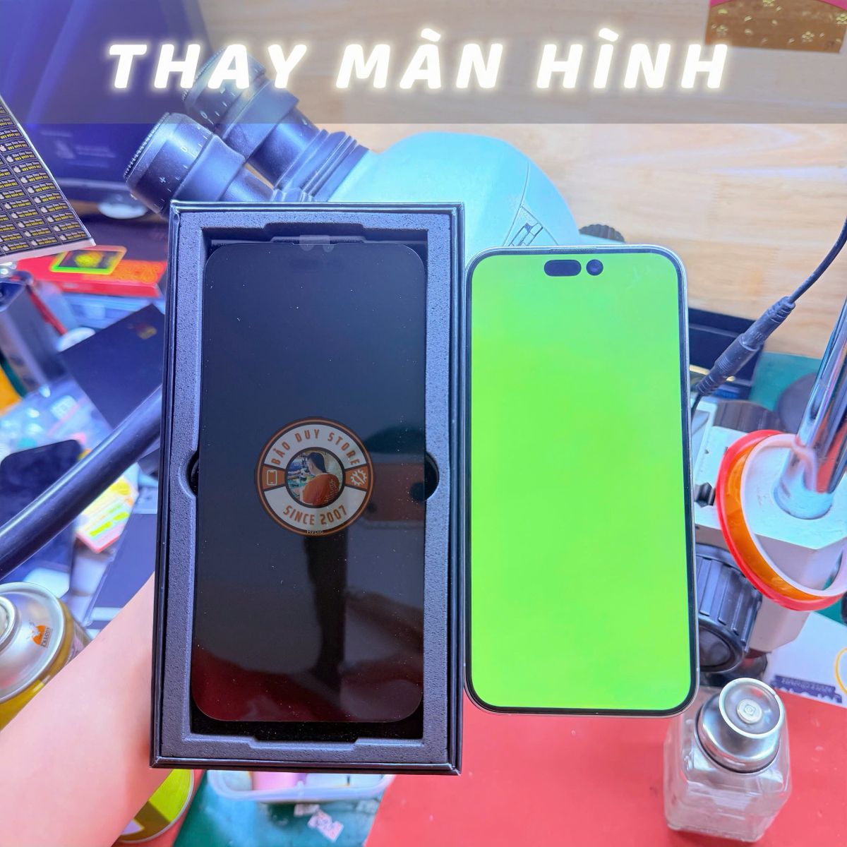 màn hình oppo a78 bị bể