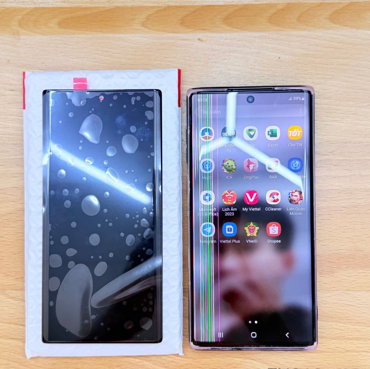 sửa điện thoại cần thơ thay màn hình samsung s23