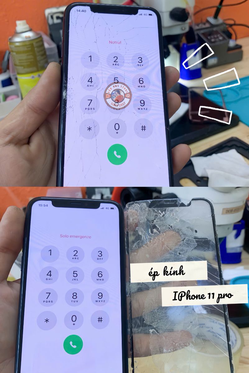ép kính iphone 11 pro cần thơ giá tốt