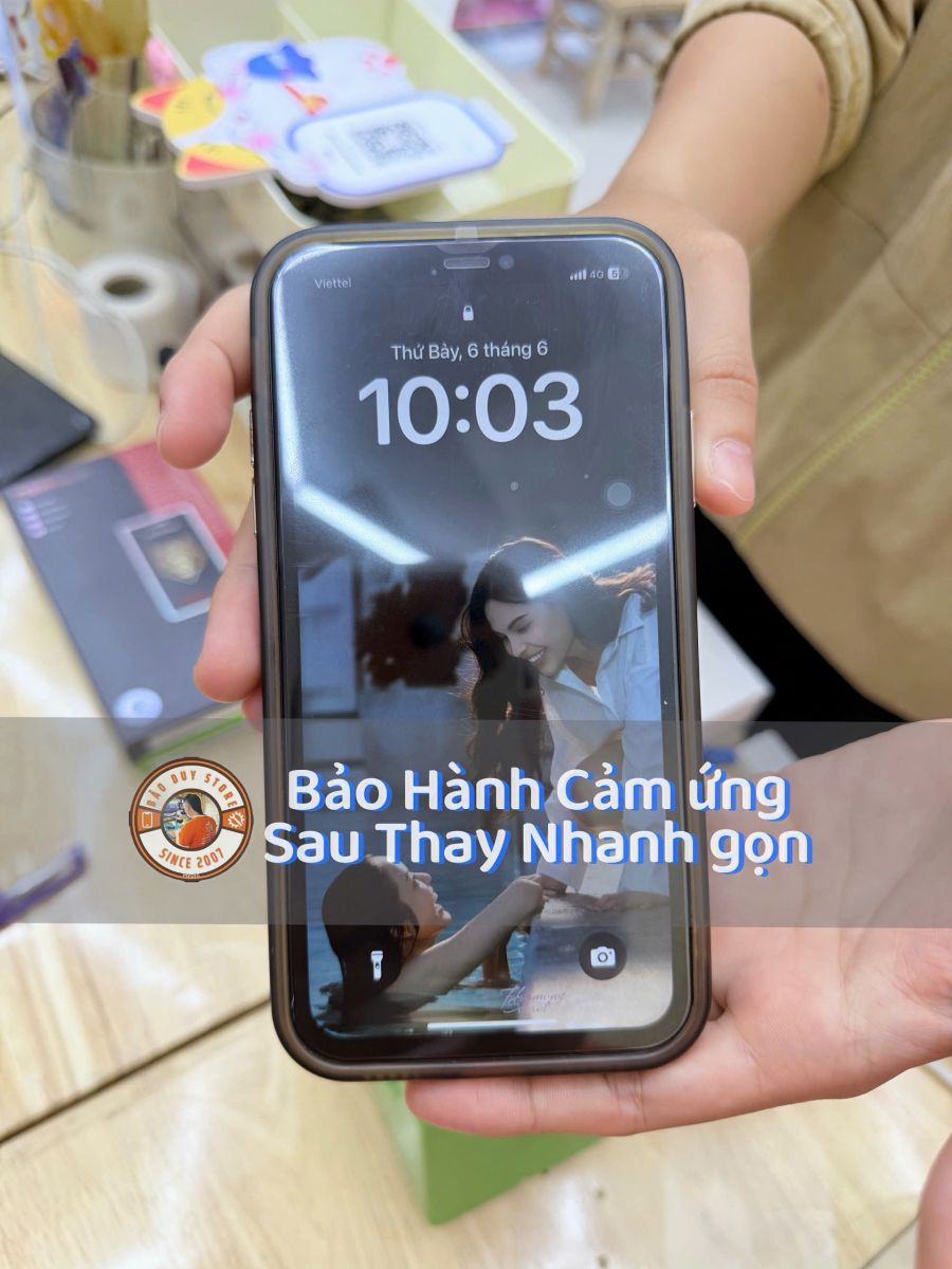 iphone 11 bị liệt cảm ứng